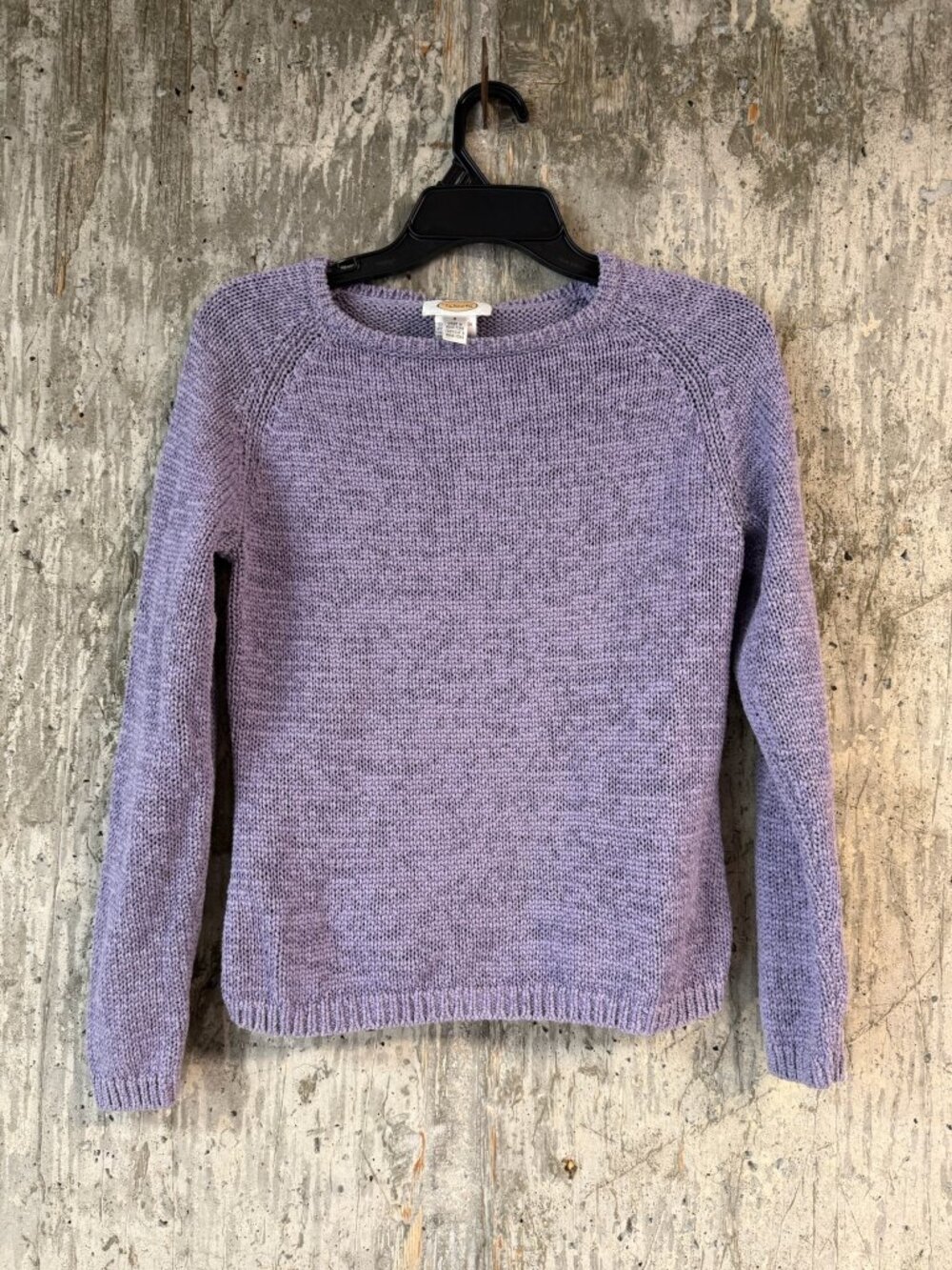 TALBOTS Women's Crewneck Sweater Size S In Purple